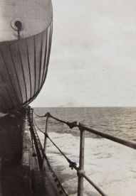 German ship sighted, but it was already scuttled